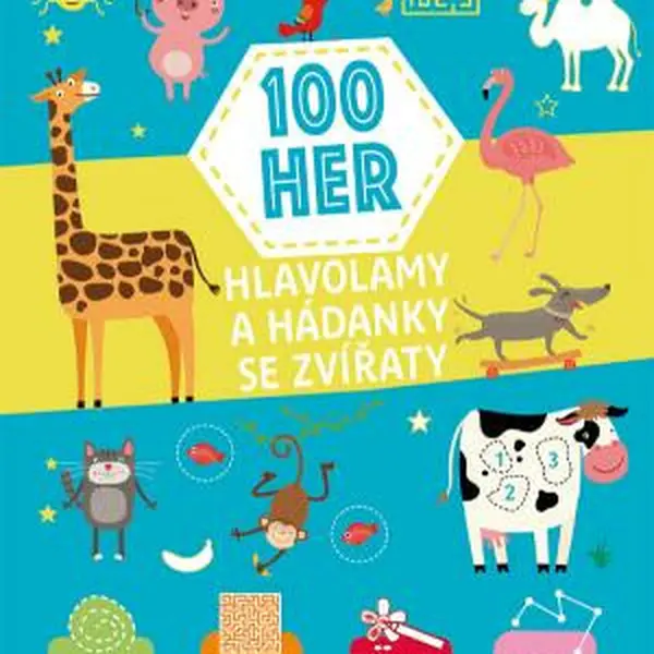 100 her, Hlavolamy a hádanky se zvířaty 3+