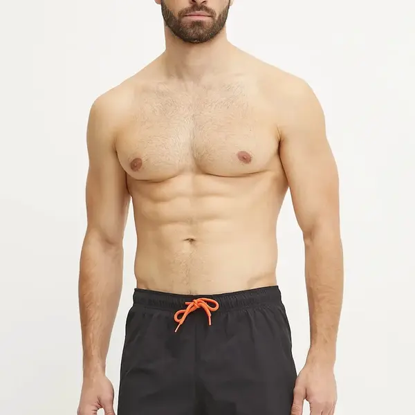 Plavkové šortky Napapijri V-Box černá barva, NP0A4IBK0411