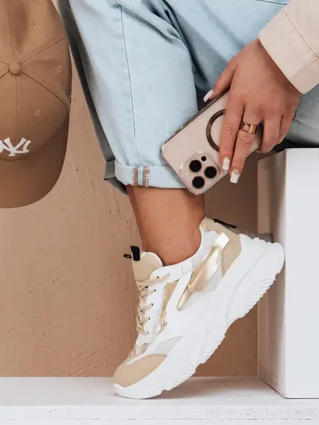 Dámské sportovní tenisky STEPLIFT zlaté