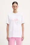 Bavlněné tričko Fiorucci White Cupid Print Regular Fit T-Shirt