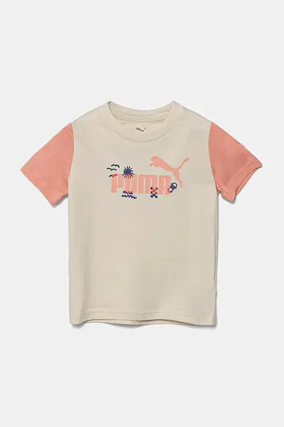 Dětské bavlněné tričko Puma SANDY ADVENTURES Tee