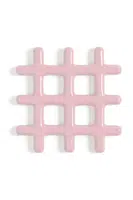 Podložka na horké nádobí &k amsterdam grid pink růžová barva