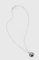 Stříbrný náhrdelník AMBUSH Epoxy Amblem Charm