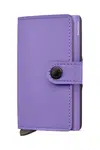 Kožená peněženka Secrid fialová barva, MYp-Lilac