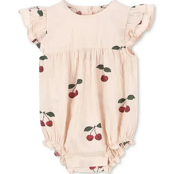 Dětské bavlněné dupačky Konges Sløjd ELIN ROMPER GOTS