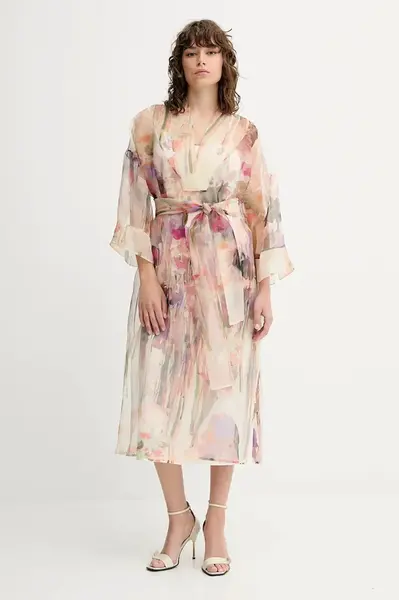 Hedvábné šaty MUNTHE PRIVET