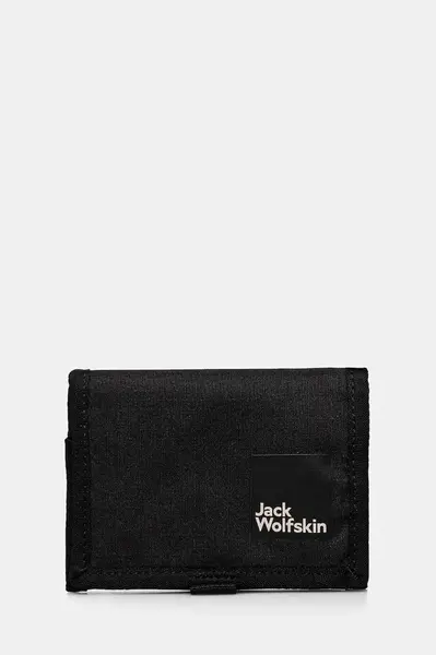 Peněženka Jack Wolfskin Gutleut černá barva, A64868