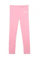 Dětské legíny Kenzo Kids růžová barva, hladké, K61003