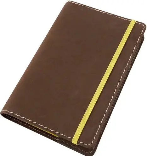 Kožený obal na diář Moleskine XL 25 x 19 cm - kůže hnědá Nubuk