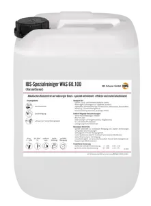 Čistící prostředek WAS 60.100, 20 l, na pryskyřice, koncentrát - IBS Scherer