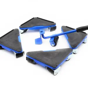 GEKO Sada na přemístění nábytku, nosnost 300 kg, 5ks