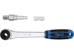 BGS Technic BGS 314 Průchozí ráčna 1/2" s posuvným čtyřhranem a klíčem pro topná tělesa