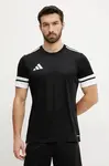 Tréninkové tričko adidas Performance Squad 25 černá barva, s aplikací, JG5832
