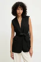 Vesta Answear.LAB černá barva, jednořadá