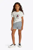 Dětské bavlněné tričko Tommy Hilfiger bílá barva, KG0KG08530