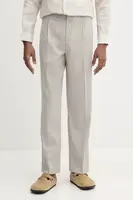 Kalhoty s příměsí lnu Les Deux