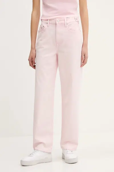Džíny Tommy Jeans dámské, high waist, DW0DW20349