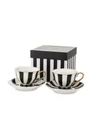 Sada šálků a podšálků pro 2 osoby home & lifestyle 220 ml