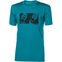 PROGRESS HRUTUR STEP Pánské merino triko, zelená, velikost