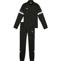 Puma TEAMRISE TRACKSUIT JR Dětská tepláková souprava, černá, velikost
