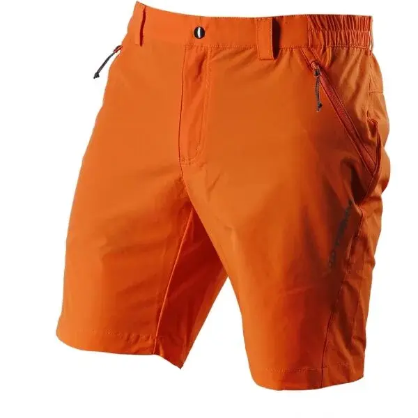 TRIMM TRACKY Pánské outdoorové kraťasy, oranžová, velikost XXXL