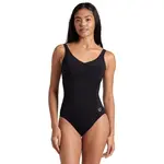 Arena MANUELA Dámské zpevňující plavky, černá, velikost