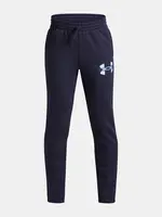 Chlapecké tepláky Under Armour UA Rival Flc Cblck Grphc Jgr-BLU - Kluci