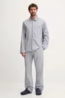 Bavlněné pyžamo Gant pánské, modrá barva, 902539300