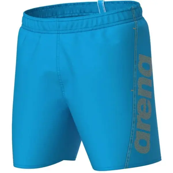 Arena FUNDAMENTALS LOGO BOXER Pánské sportovní šortky, modrá, velikost