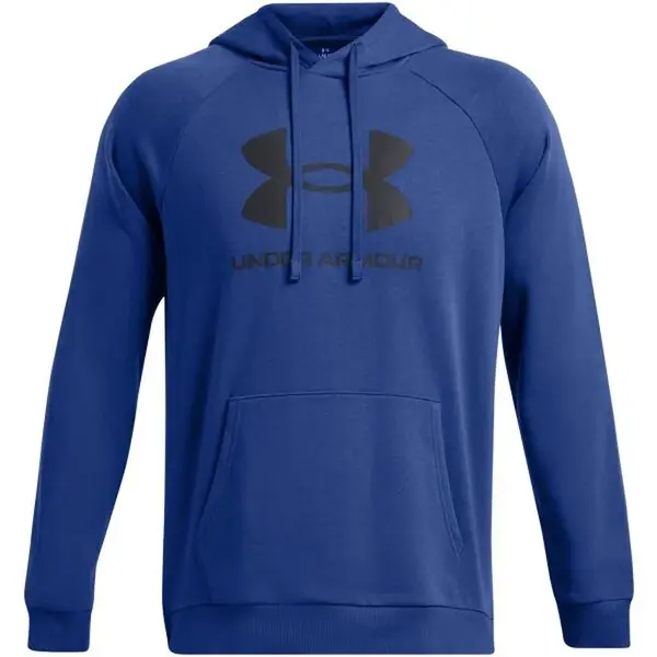 Under Armour RIVAL Pánská mikina, modrá, velikost M