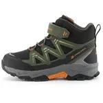 ALPINE PRO GRAZO Dětské turistické boty, khaki, velikost