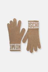 Rukavice z vlněné směsi Moschino