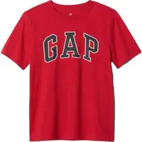 GAP V-BAS LOGO Chlapecké tričko, červená, velikost