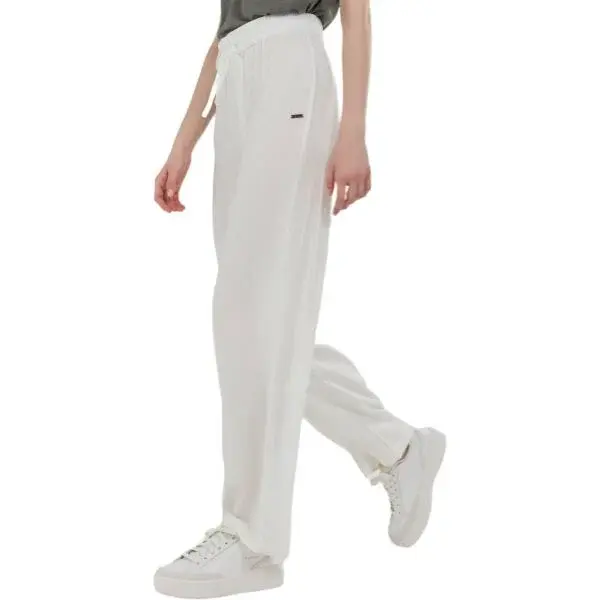 FUNDANGO POPPY Dámské kalhoty, bílá, velikost