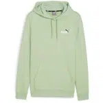Puma ESSENTIALS + 2 COL SMALL LOGO HOODIE Pánská mikina, světle zelená, velikost