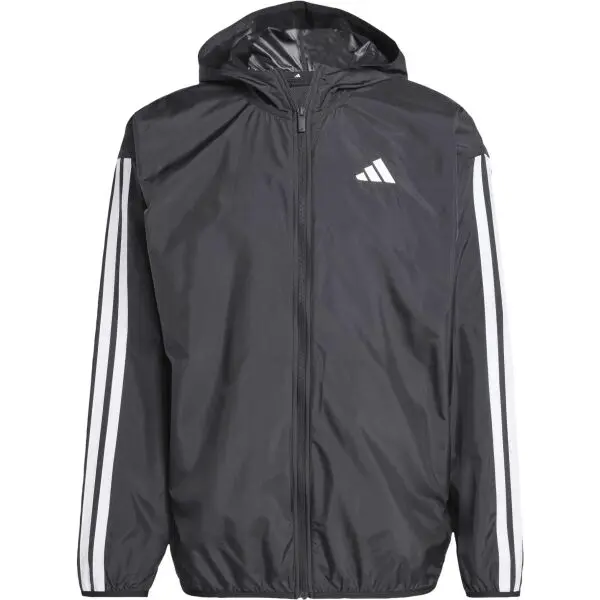 adidas ESSENTIALS 3-STRIPES Pánská bunda, černá, velikost