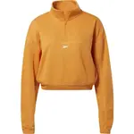 Reebok WOR KNIT 1/4 ZIP Dámská mikina, oranžová, velikost