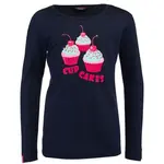 Lewro POPPY Dívčí triko, tmavě modrá, velikost 116-122