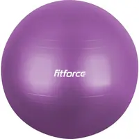 Fitforce GYM ANTI BURST 65 Gymnastický míč / Gymball, fialová, velikost