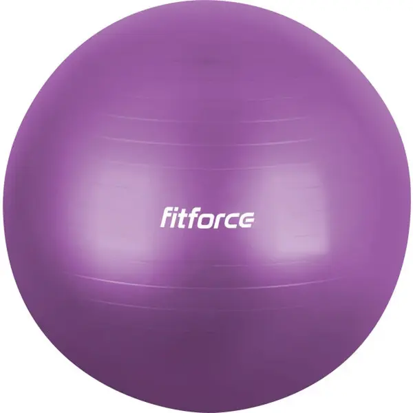 Fitforce GYM ANTI BURST 65 Gymnastický míč / Gymball, fialová, velikost