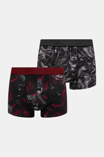 Bavlněné boxerky Medicine 2-pack pánské, více barev