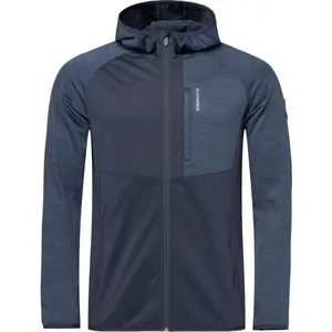 Klimatex HAGEN Pánská funkční mikina s kapucí, tmavě modrá, velikost
