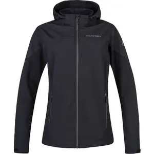 Hannah LORELY Dámská softshellová bunda, černá, velikost