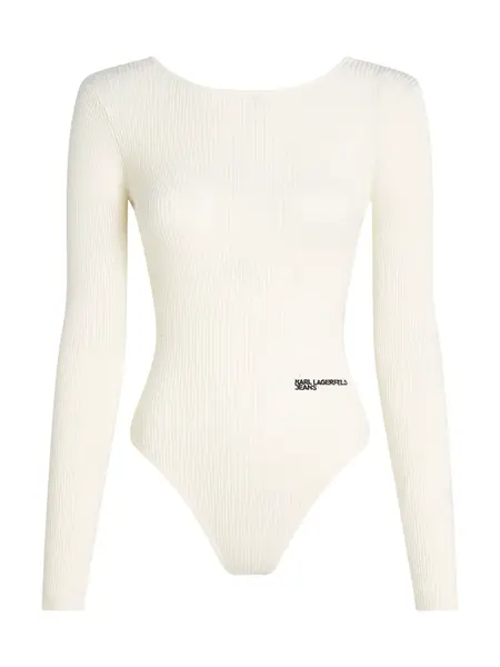 KARL LAGERFELD JEANS Body  biela