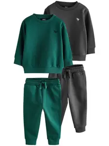 Next Joggingová súprava  smaragdová / čierna