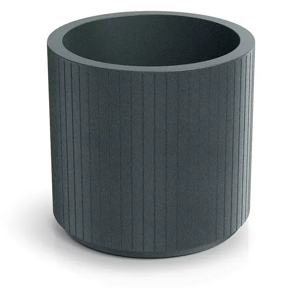 Ethick Květináč CORO ROUND 40 cm, grafit