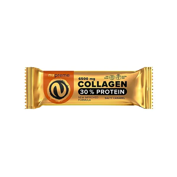 NUPREME Protein & collagen tyčinka slaný karamel 50 g