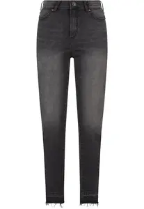 Urban Classics Džínsy  čierny denim