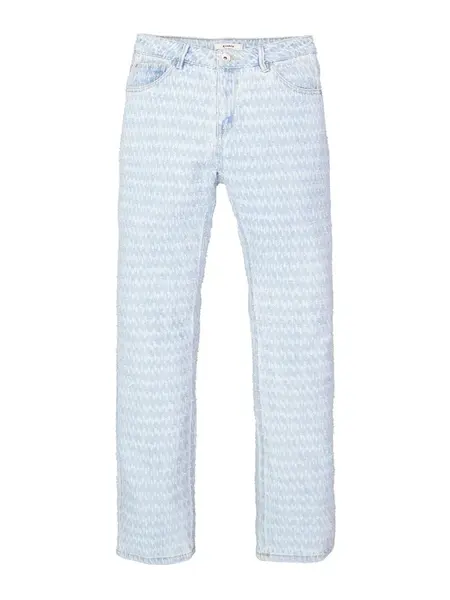 GARCIA Džínsy 'Celia'  modrá denim / biela
