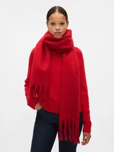 GAP Maxi scarf with wool blend - Women's